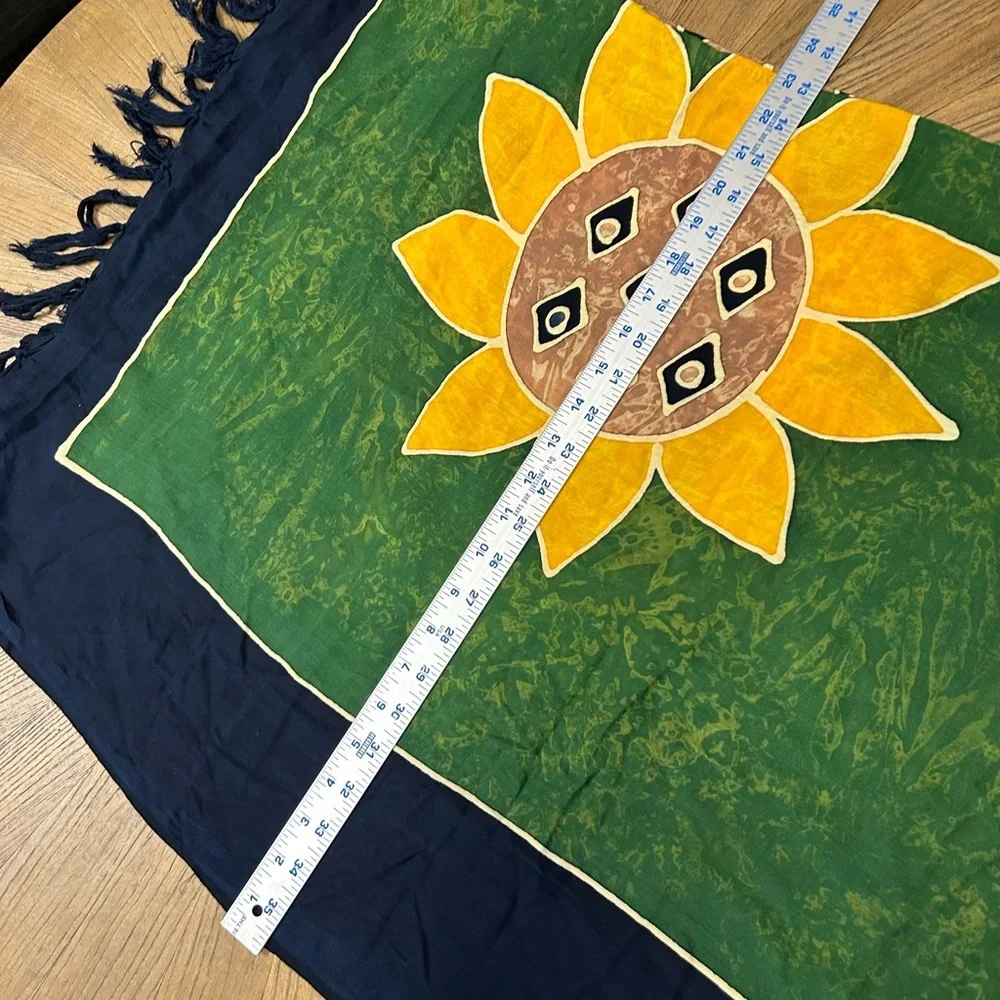 Sunflower Scarf Wrap